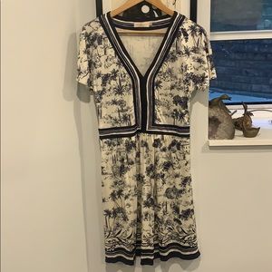 Silk Tory Burch Printed Dress